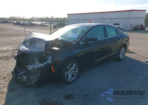 2016 Chrysler 200 Limited z USA, uszkodzony, nr VIN 1C3CCCAB2GN137805